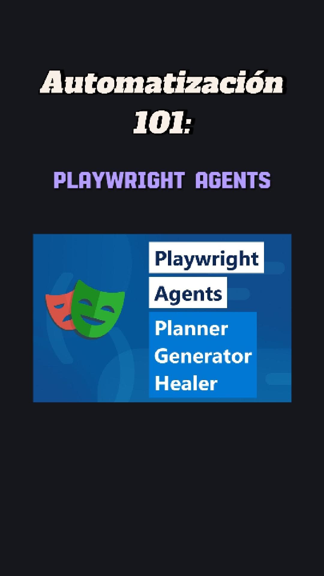 Automatizaciones 101 - Playwright Agents TikTok video